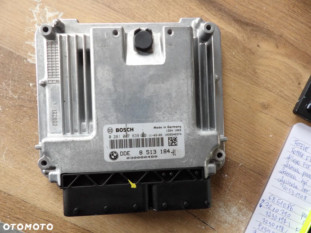 BMW - F20,F30 - KOMPUTER , STROWNIK SILNIKA - 8513184 - 1