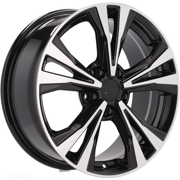 4x Felgi 17 m.in. do NISSAN Qashqai J10 J11 J12 Juke F15 F16 X-TRAIL RENAULT Laguna - A5832 - 7