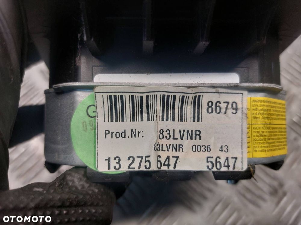 KIEROWNICA + PODUSZKA OPEL INSIGNIA A 13306885 - 10