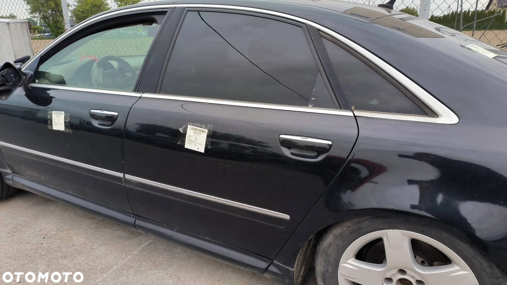 Drzwi lewe/prawe tył Audi A8 D3 4.0 TDI V8 LZ9W MAŁY GRILL NIE LONG - 9