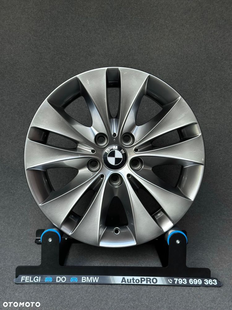 ORYGINALNE FELGI 17 BMW E60 5x120 7.5j ET20 STYLING 116 E46 E90 Z3 Z4 F30 F32 F34 F36 F10 F06 F12 grafit Shadow chrome - 6