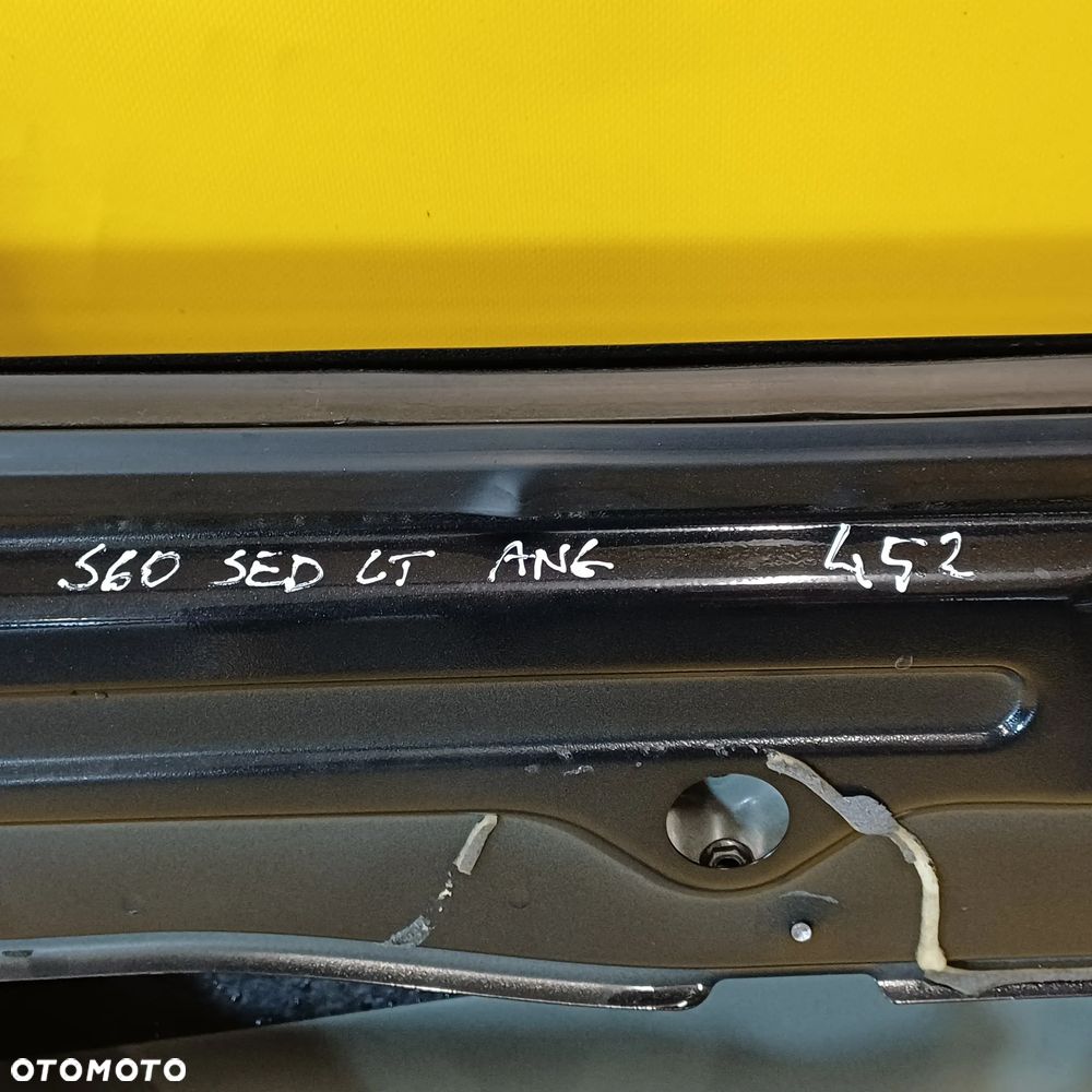 DRZWI LEWY TYŁ LEWE TYLNE VOLVO S60 5D SEDAN LAK: 452 NR1903 - 16