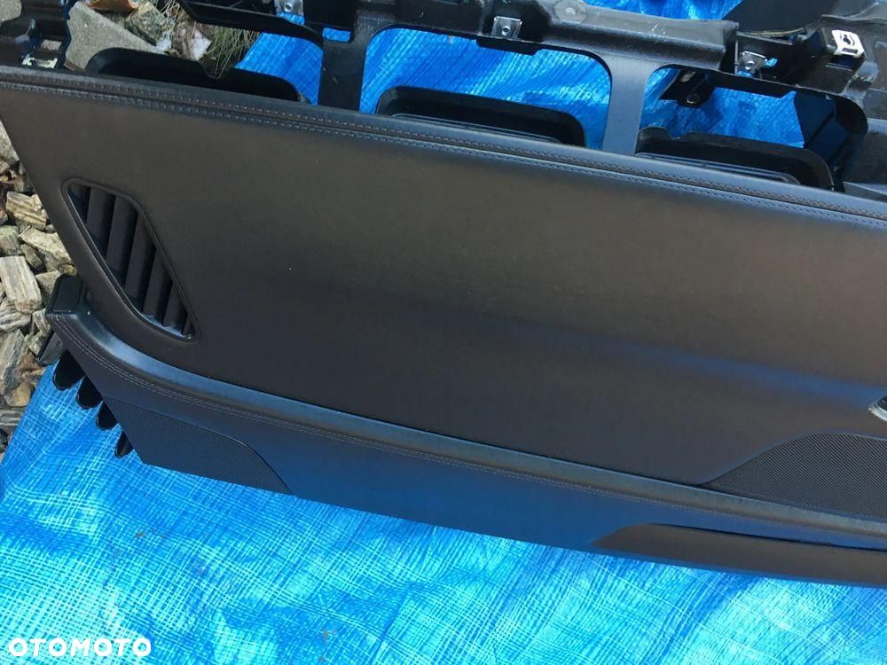 AUDI Q7 4M 7 OSOBOWA KONSOLA SKÓRA DESKA AIRBAG PASY HEAD UP - 13