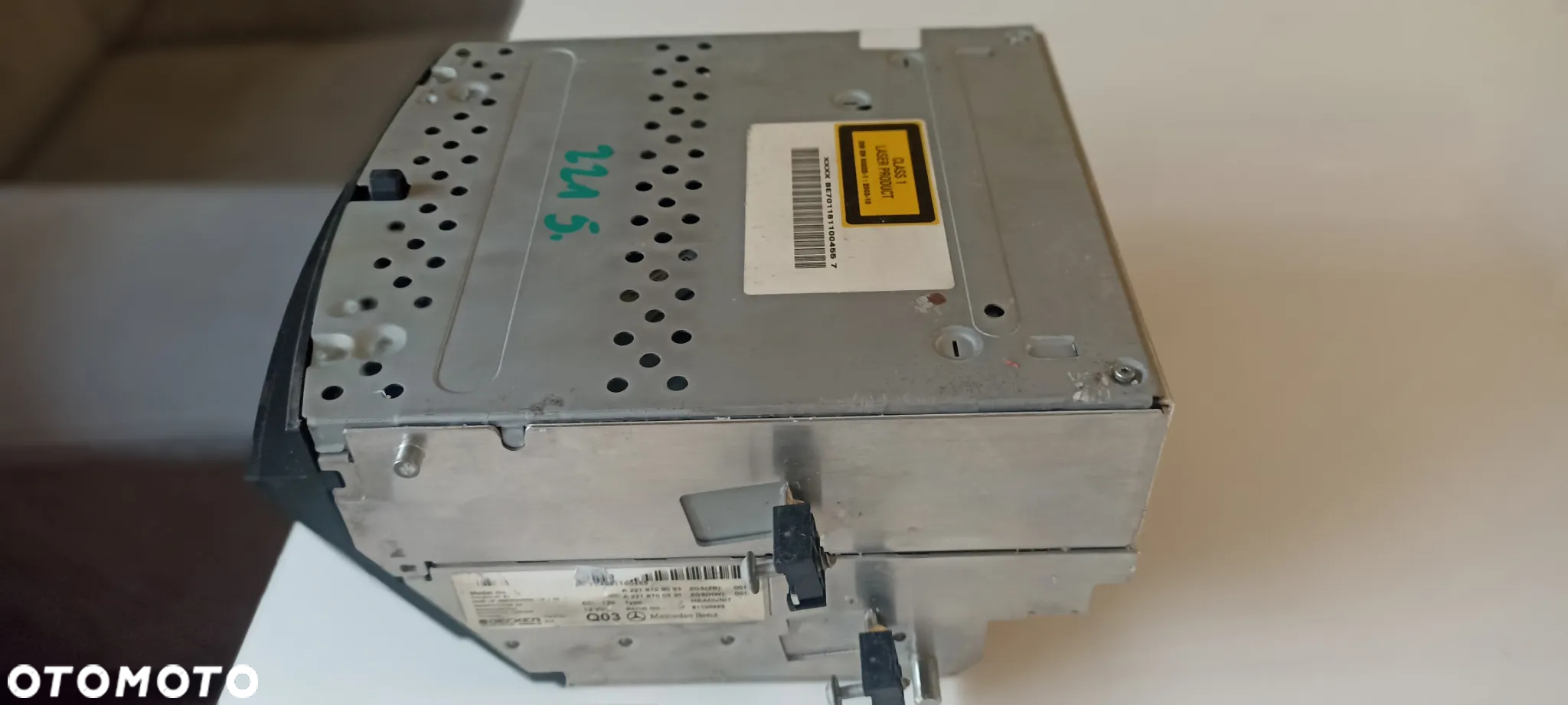MERCEDES W221 S-KLASA NAVI RADIO COMAND DVD A2218708093 SPRAWNE - 8