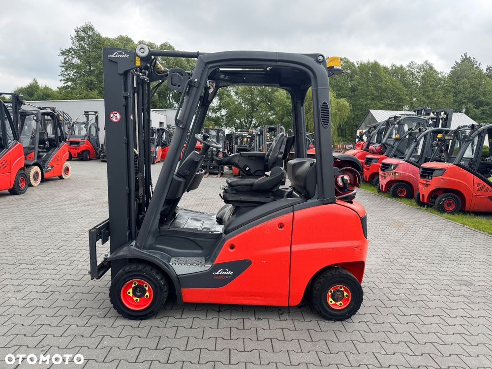 Linde H20 EVO triplex  Tylko 7615 mth półkabina h16 h18 wolny skok  toyot - 2