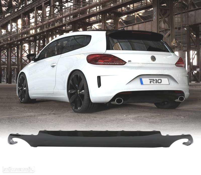 DIFUSOR VOLKSWAGEN VW SCIROCCO 08-14 LOOK R - 1
