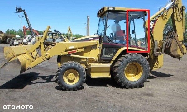 Szyba Szyby CAT C i D zielona 1275x570 7 otworów nr 8 - 3