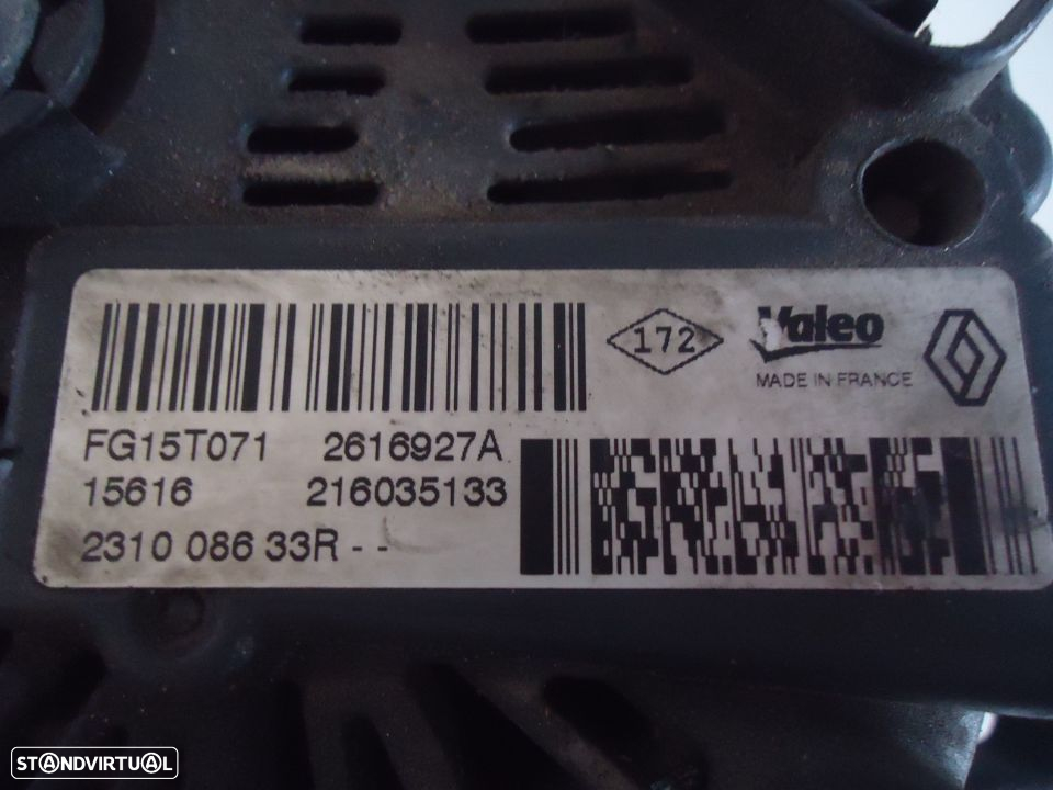 Alternador Renault Trafic - 3