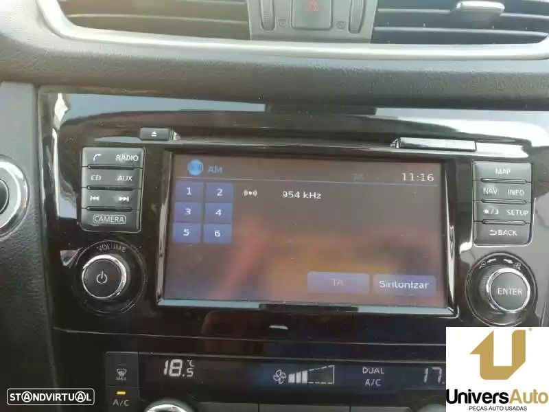 SISTEMA NAVEGAÇÃO GPS NISSAN QASHQAI II TODO TERRENO, FECHADA 2016 -7612033104 - 2