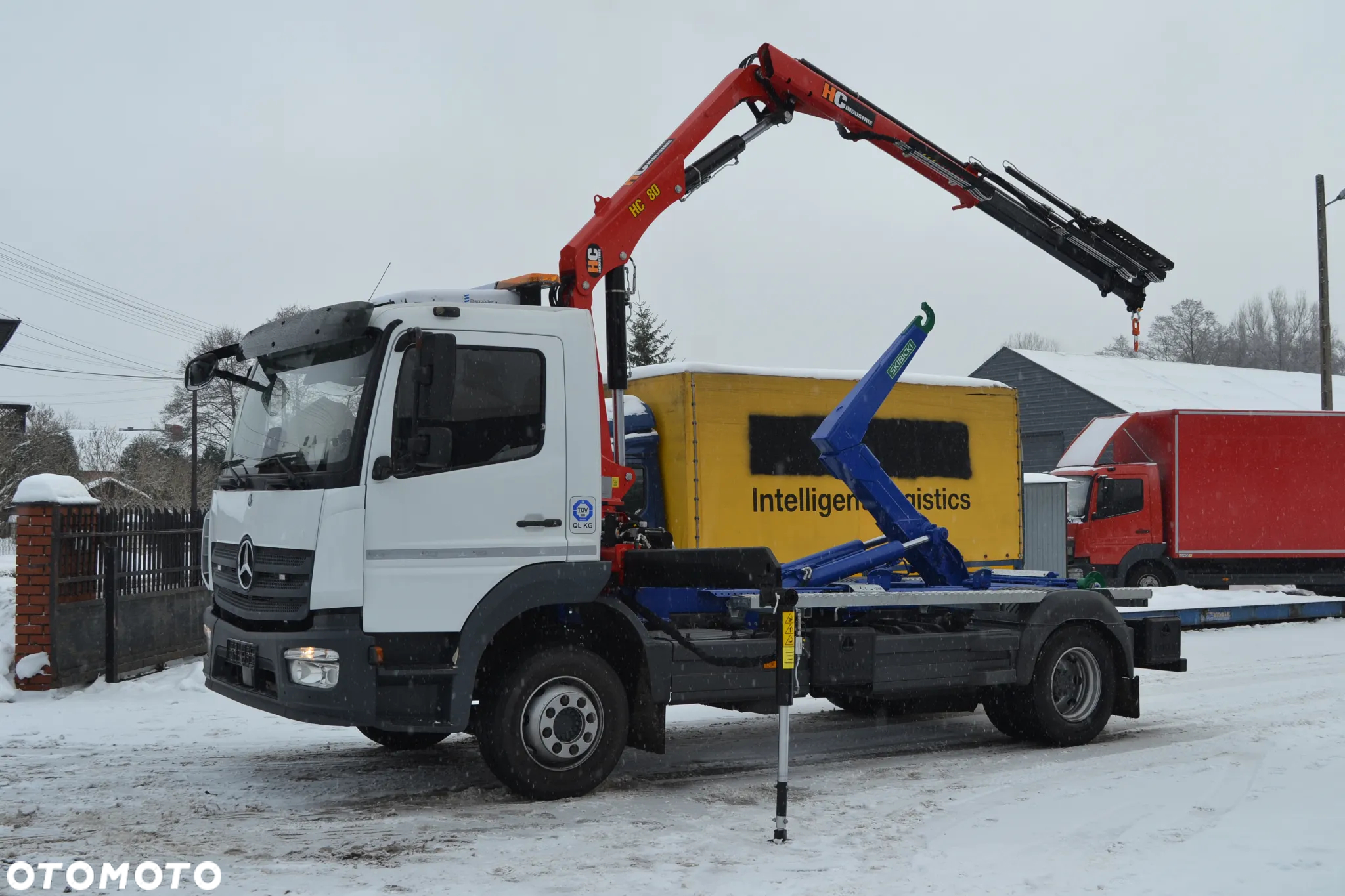 MAN TGM 12.250 Nowe urządzenie hakowe Hakowiec SKIBICKI HDS żuraw TGL Atego Midlum Eurocargo - 11