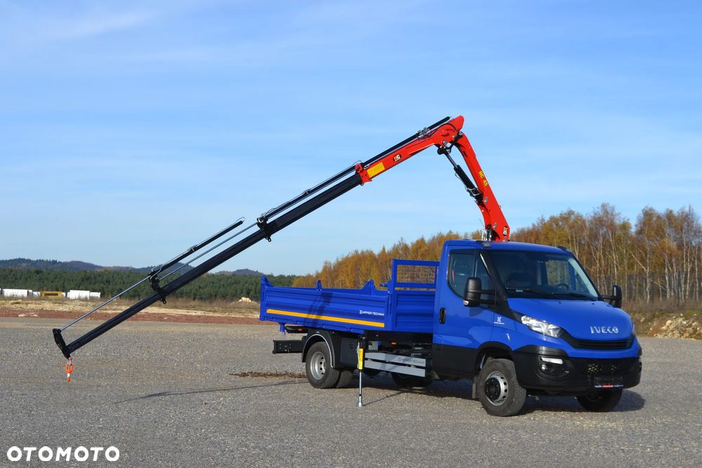 Iveco Daily Producent nadwozi WYWROT Kiper Wywrotka HDS Zabudowa Żuraw Dźwig Fassi Palfinger HIAB Hyva HMF - 7