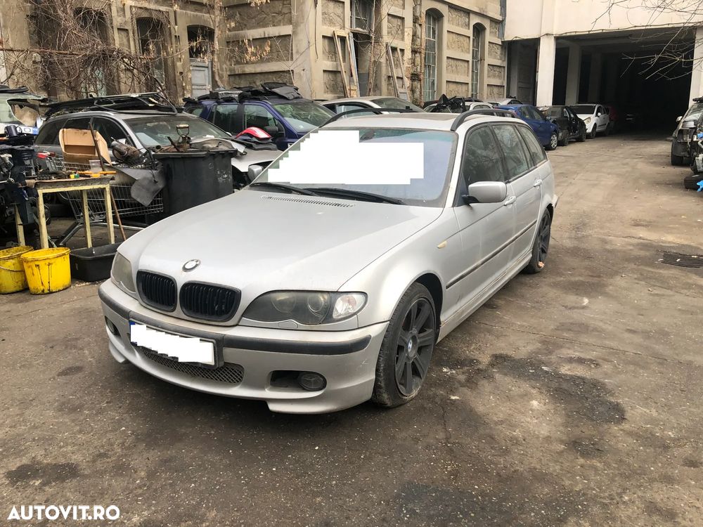 Capota fata motor Bmw Seria 3 E46 facelift gri argintiu TITANSILBER METALLIC 2004 - 9