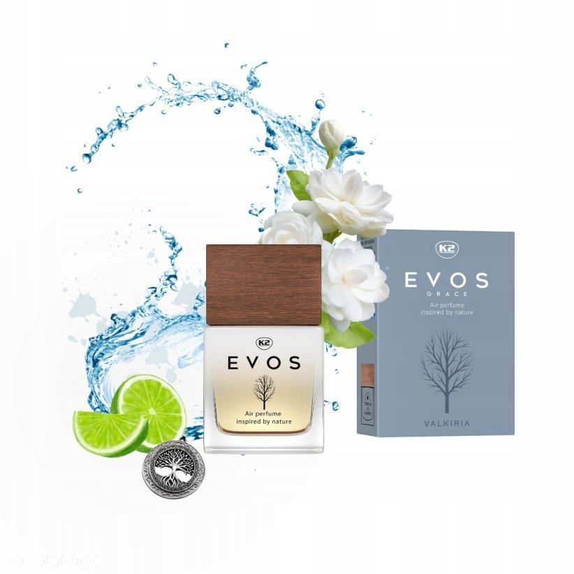 Perfumy do samochodu zapach K2 EVOS GRACE VALKIRIA Perfumy 50ml - 3