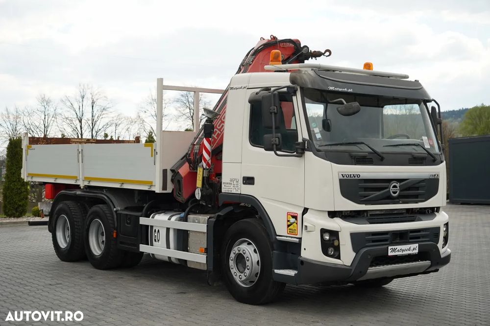 Volvo FMX 370 / 6X4 / TIPPER + FASSI F165XP HDS / MAX. CAPACITATE DE RIDICARE 5200 KG / COMANDĂ RADIO / HAYON LATERAL HIDRAULIC - 13