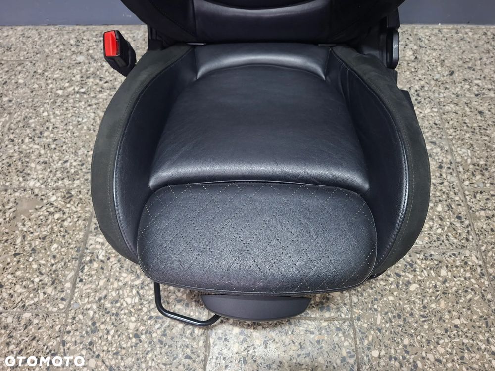 MINI Cooper F56 Fotele komplet Skóra / Alcantara Grzane - 9