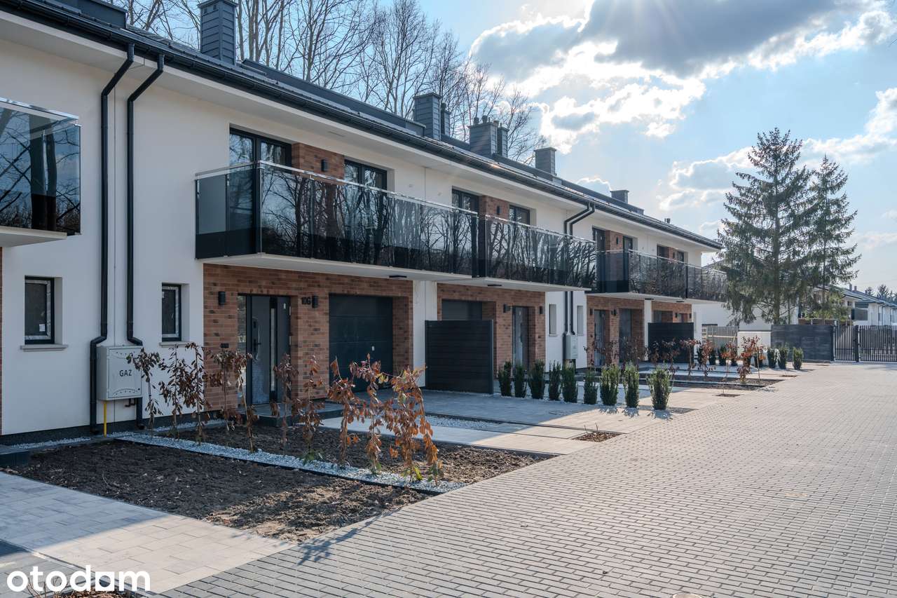 KOMFORTOWY SEGMENT NA SKRAJU LASU-4 SYPIALNIE+GARAŻ+OGRÓD