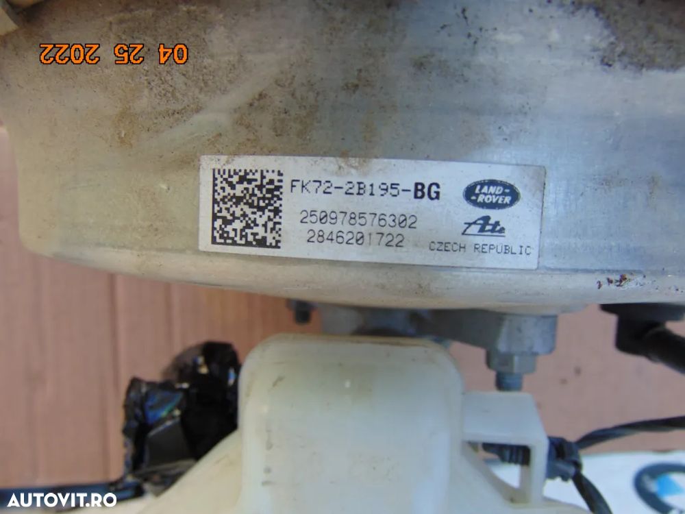 Pompa frana Land rover Discovery Sport Range rover Evoque pompa servofrana dezmembrez - 2
