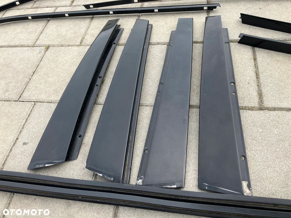 LISTWY BMW E38 LONG HIGHGLOSS POŁYSK RARYTAS ZESTAW - 7