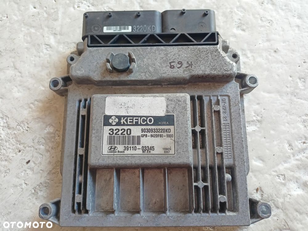 KOMPUTER SILNIKA HYUNDAI 39110-03345 9030933220KD - 1