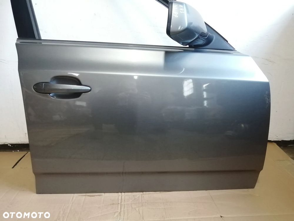 DRZWI PRAWY PRZÓD BMW X3 E83 LIFT 06-10 SPACEGRAU METALLIC - 2