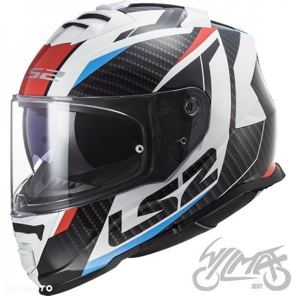 kask LS2 FF800 storm RACER RED BLUE - 1