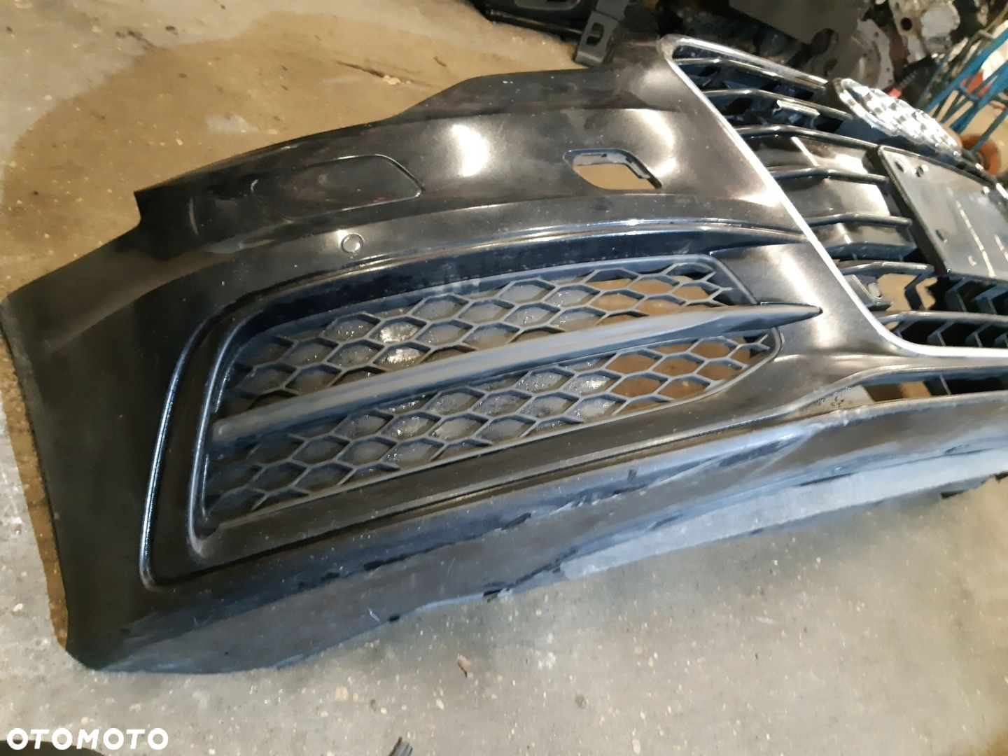 AUDI A6 C7 LZ9Y ZDERZAK S-LINE PRZEDNI GRILL PRZÓD ATRAPA - 5