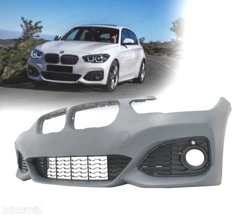 PARA-CHOQUE FRONTAL BMW F20 F21 LCI 15- LOOK M TECH - 4
