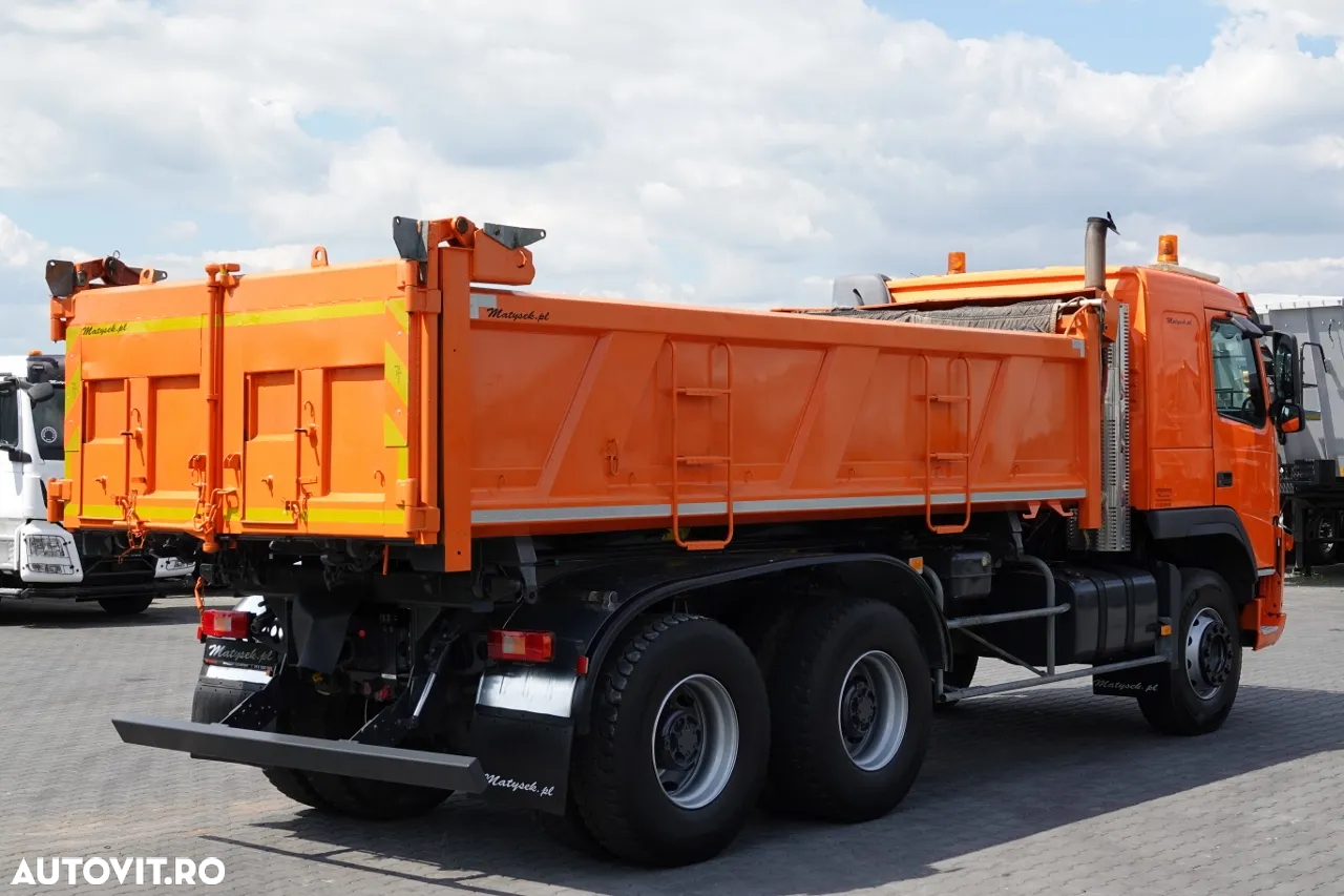 Volvo FM 12.420 / 6x4 / TIPPER / HYDROBLANTA / SPECIAL / CAMION FATA / BORDMATIC / MANUAL / IMPORTAT - 11