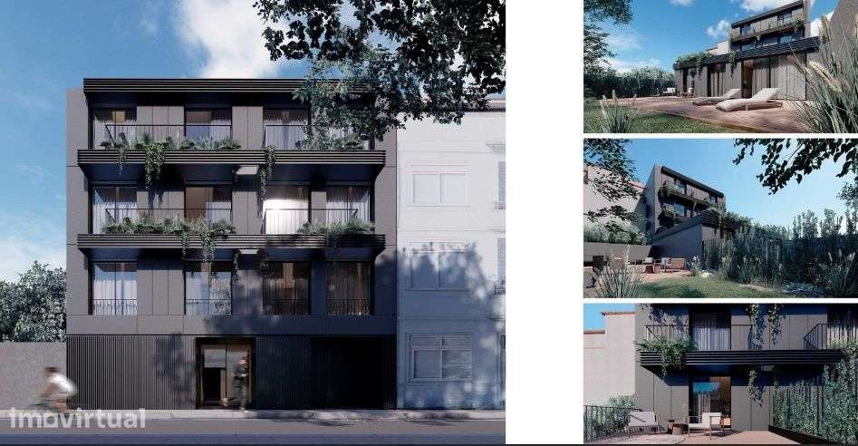 Apartamento T2 com terraço localizado na cidade do Porto - Grande imagem: 2/12