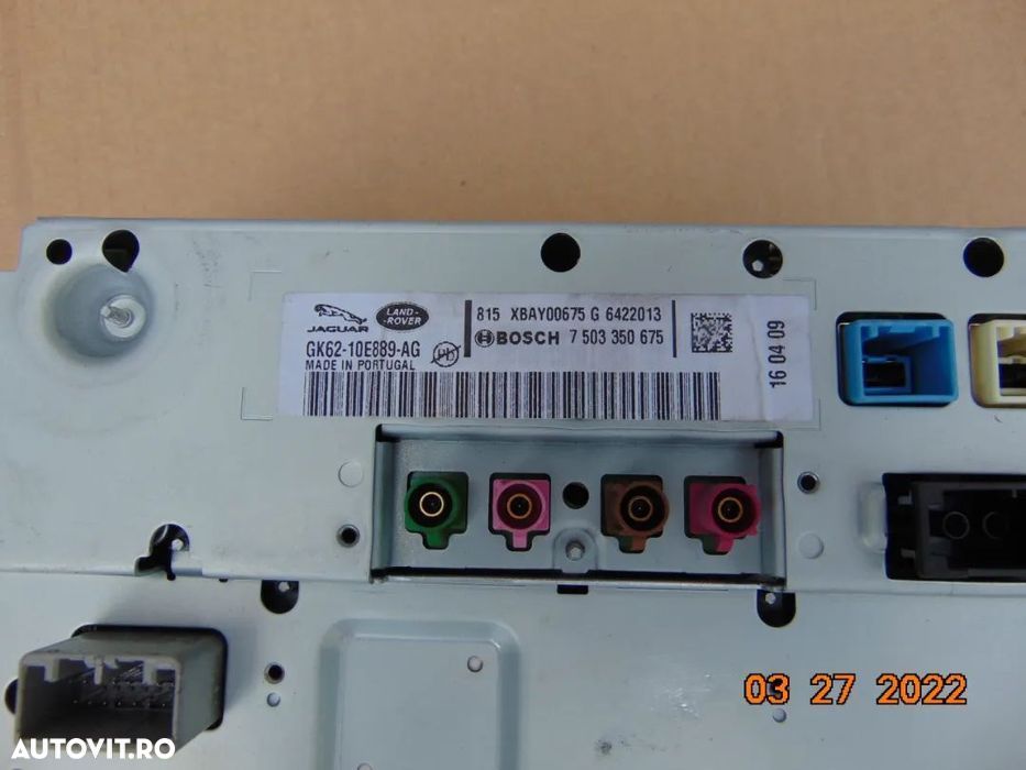 Navigatie Range Rover Sport 2013-2019 unitate navigatie display touch - 7