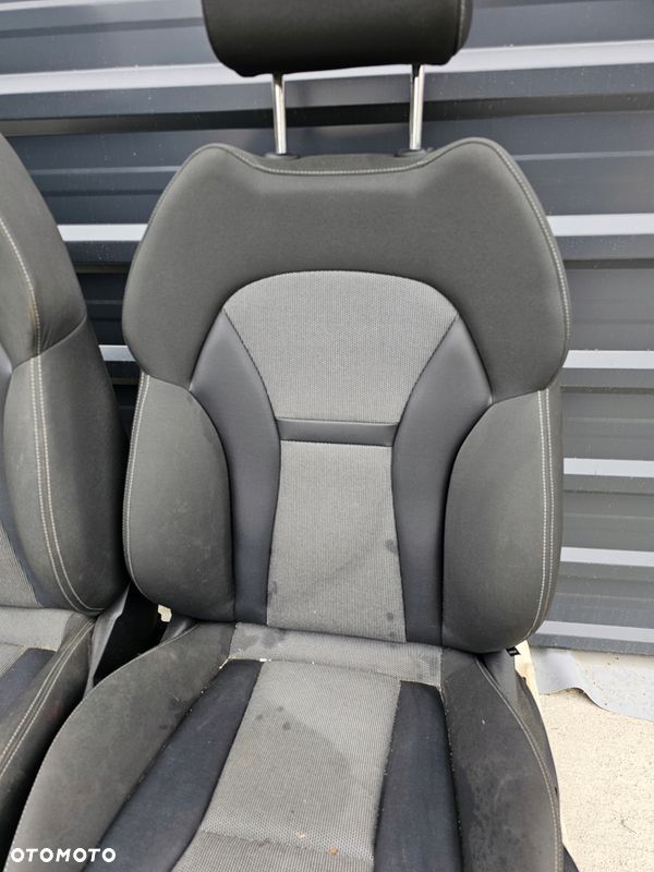 FOTEL FOTELE KOMPLET AUDI A1 8X 5-DRZWI SKÓRA+MATERIAŁ - 9