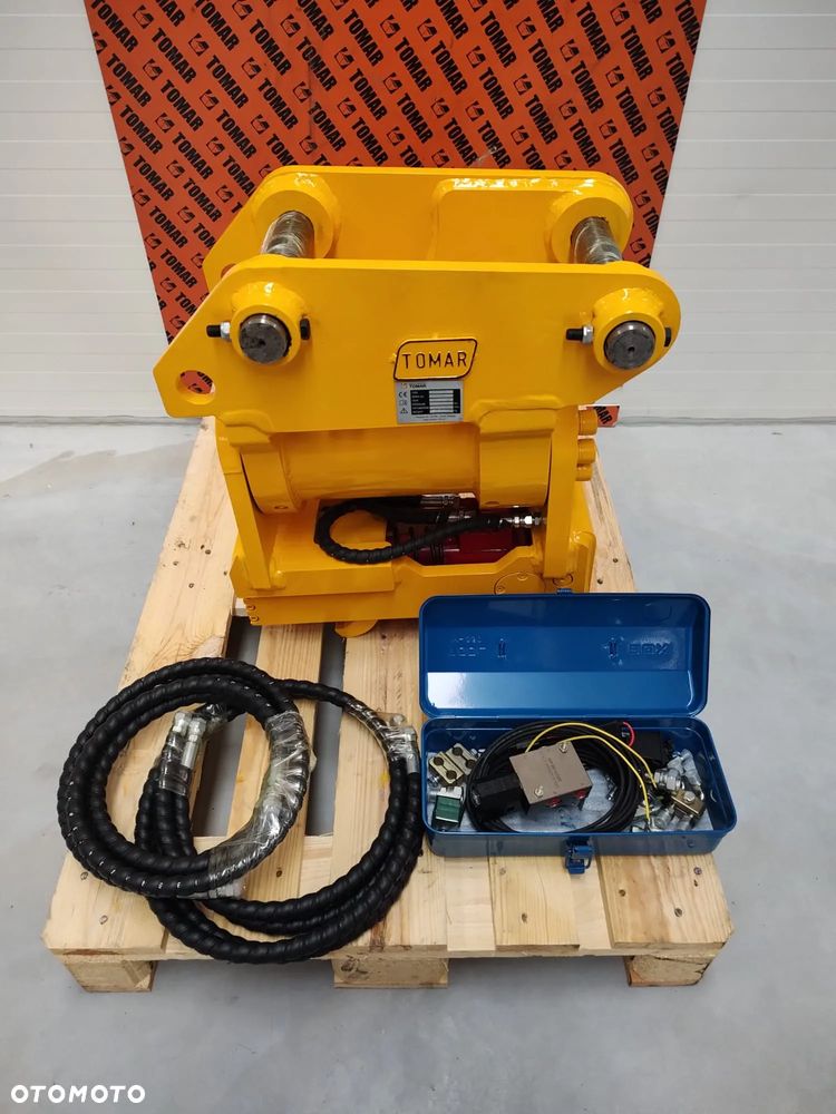 Szybkozłącze uchylne - powertilt , obrotnica , rotor JCB 8055 , 3CX , 4CX - 4