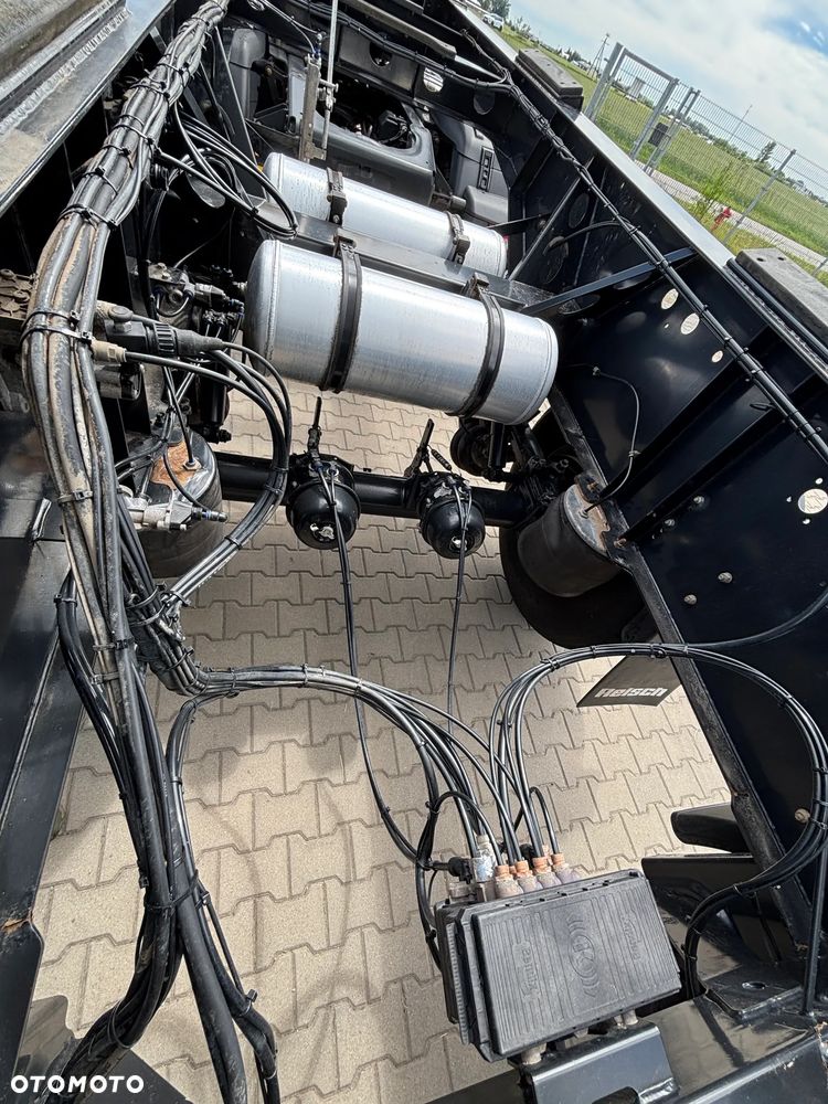 Reisch RHKS-2_SR-06 naczepa wywrotka 2 osie szeroki rozstaw osie 10 ton , DMC zestawu 38 ton (nie SCHMITZ , Schwarzmuller, Carnehl , Meiller, Langendorf). stalowa, do robót ziemnych - 27