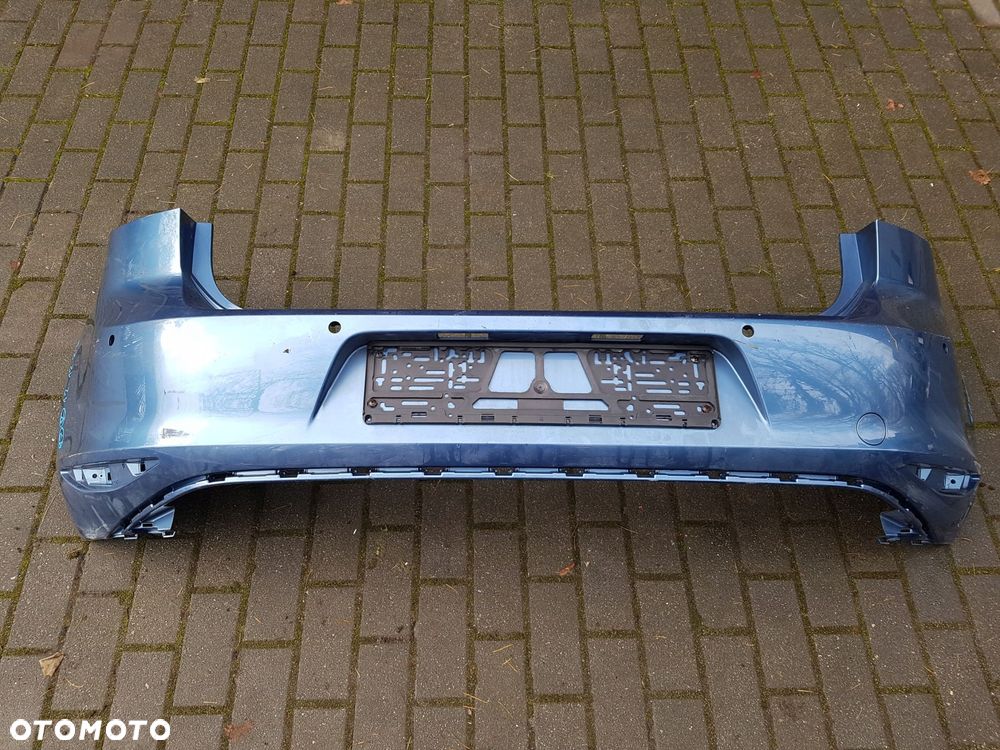 vw golf 7 hb zderzak tył 5g6807421 4 pdc - 3