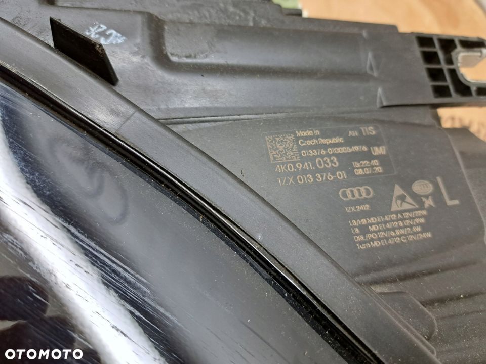 REFLEKTOR FULL LED AUDI A6 C8 4K S6 2019-2023 OE - 3