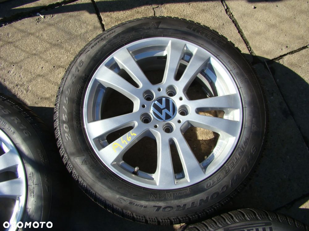 a464 5x112 VW Golf V VI VII VIII Plus Jetta Touran Caddy Sharan 7jx16 zima 205/55 - 5