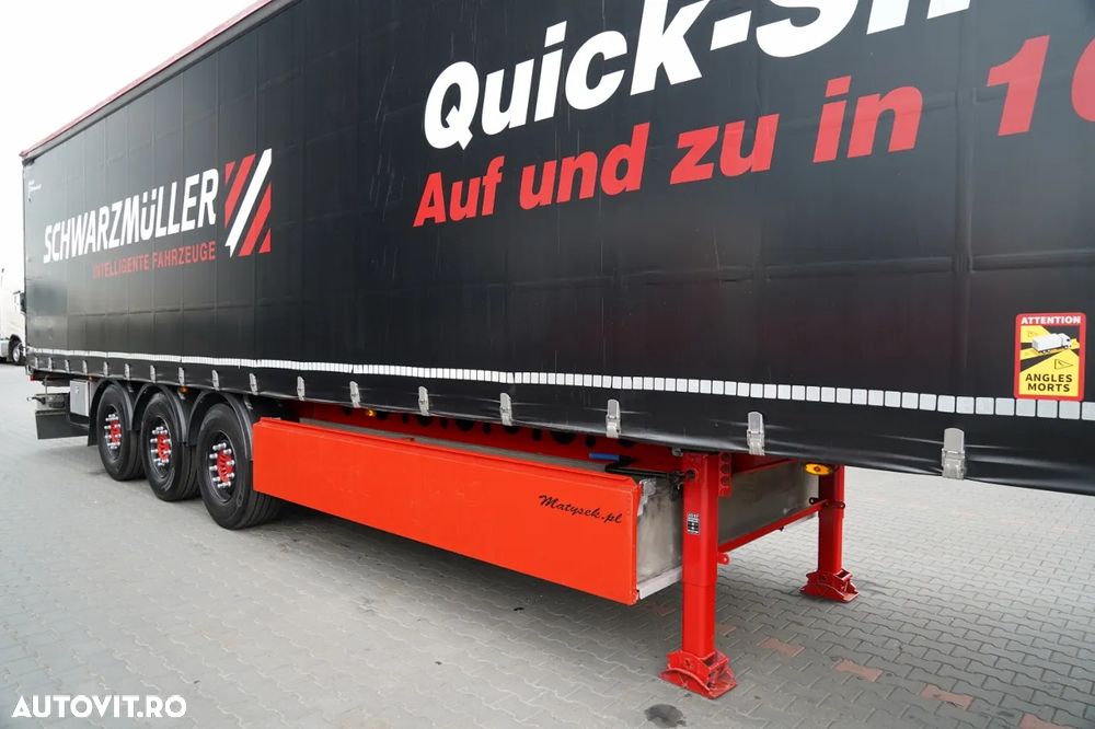 Schwarzmuller CORTINĂ / STANDARD / CORTINĂ RAPIDĂ / COȘ PENTRU PALEȚI / AXE SAF - 9