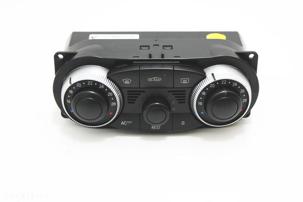 Panel sterownik klimatyzacji OE Mercedes SL R230 W230 A2308300185 Europa - 4