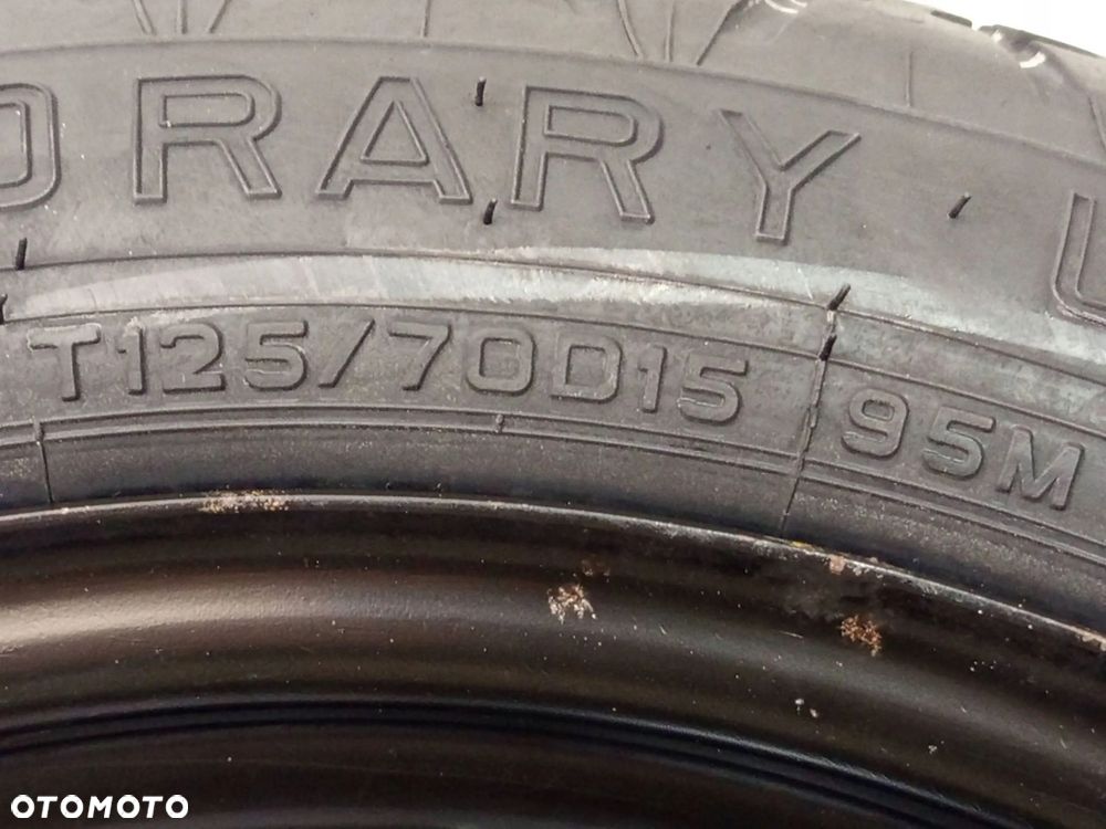 KOŁO DOJAZDOWE NISSAN NOTE I E11 R15 4x100 ET40 403009U07A - 9