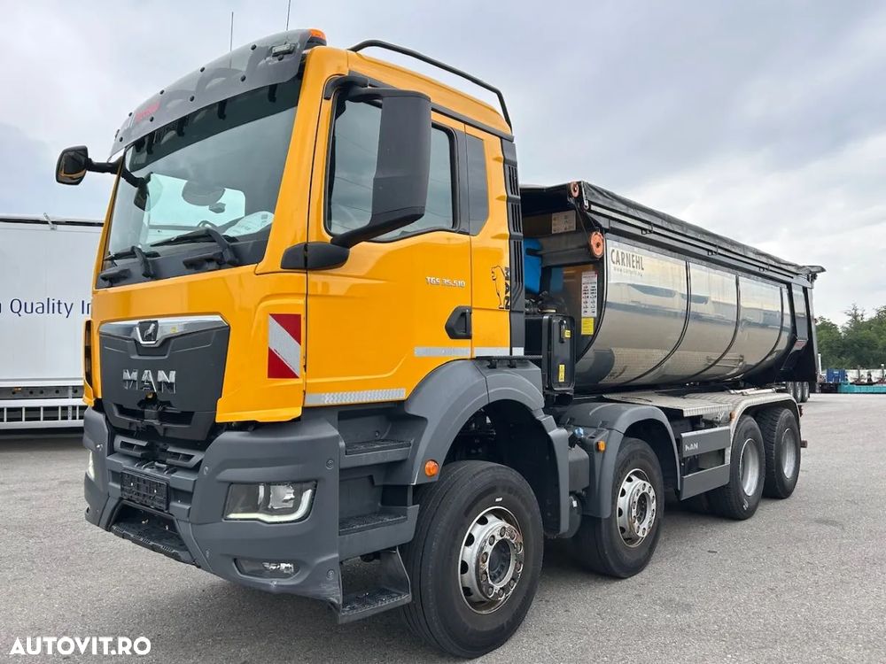 MAN TGS 35.410, Bena termoizolata, factura externa