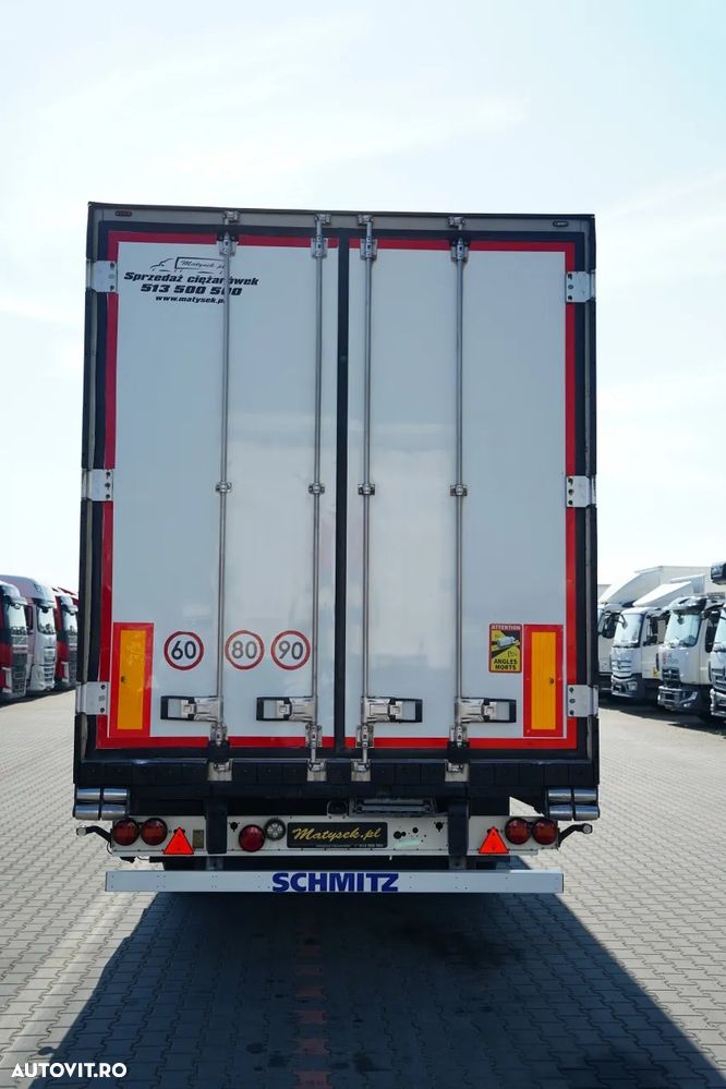 Schmitz Cargobull / REFRIGERAT / CU CÂRLIG / THERMO KING SLXI 400 / TRANSPALET / AXĂ DE RIDICARE / - 12
