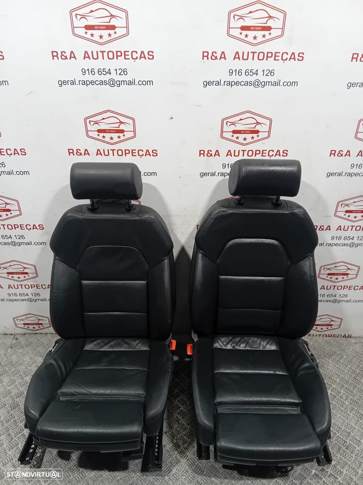 Conjunto de Bancos Audi A3 Sportback 8P Pele Original - 8