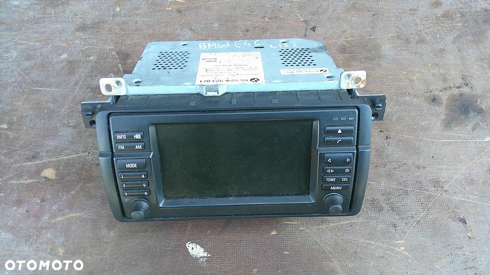 BMW E46 LIFT RADIO ORYGINALNE 65-52-6923871 - 1