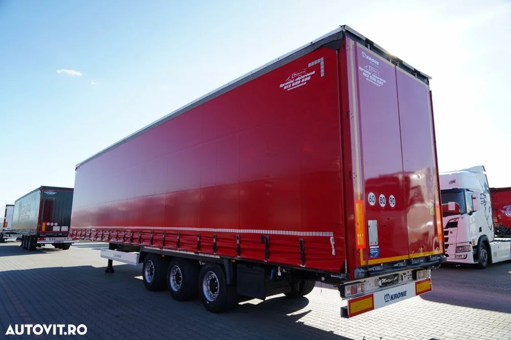 Krone CORTINĂ KRONE / MEGA / 2018 / AXĂ RIDICABILĂ / PLATĂ JOSĂ - 5