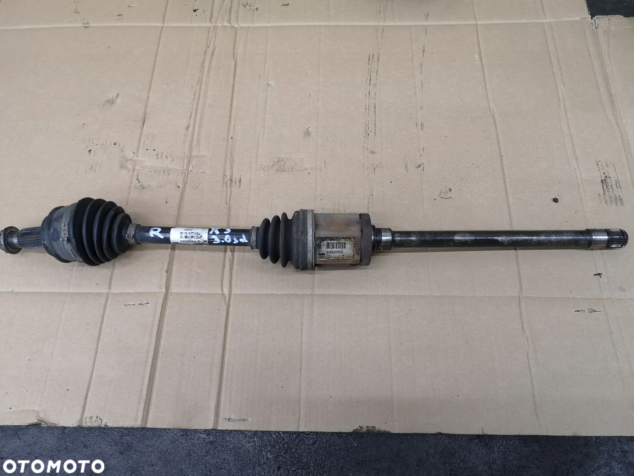 PÓŁOŚ PRWA PRZEDNIA BMW X3 E83 2.0D 3.0D 2.5i 3.0i 3450564 - 3