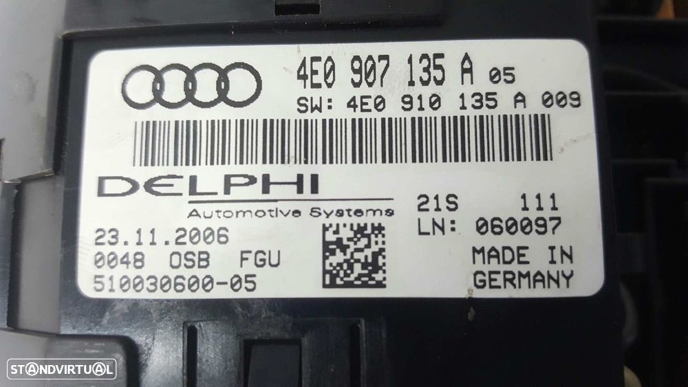 LUZ INTERIOR AUDI A8 (4E2) 4.2 TDI QUATTRO - 6