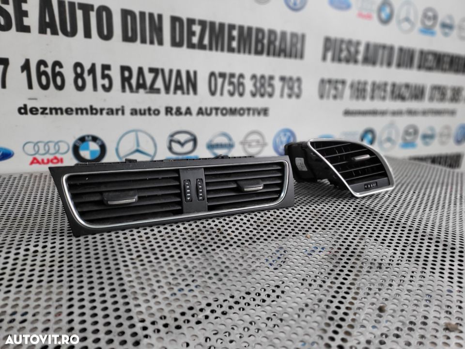 Grile Grila Aerisire Ventilatie Bord Centrala Si Dreapta Audi A5 An 2007-2015 Volan Stanga - 1