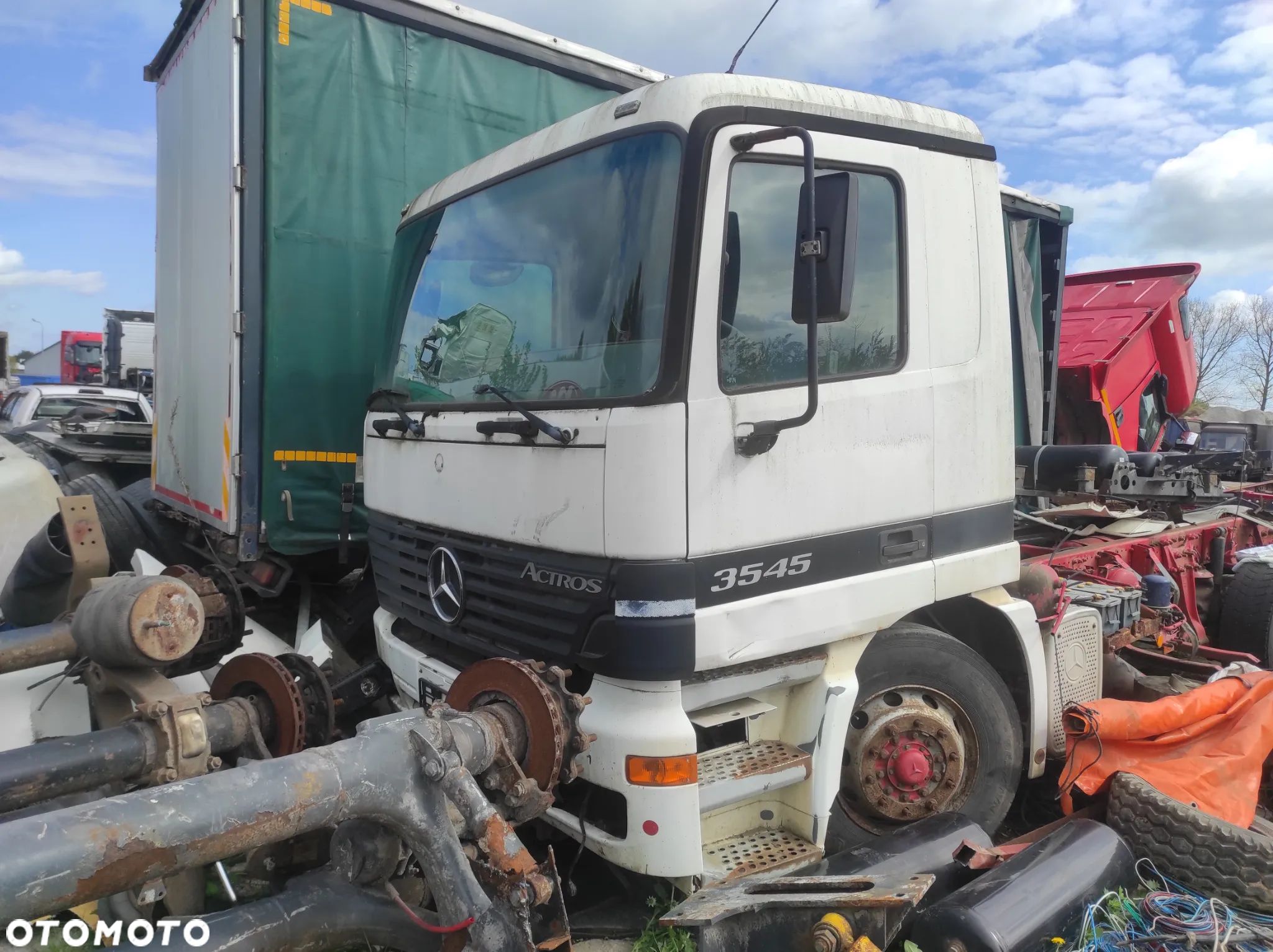 MERCEDES ACTROS 3545 Części !!! - 1