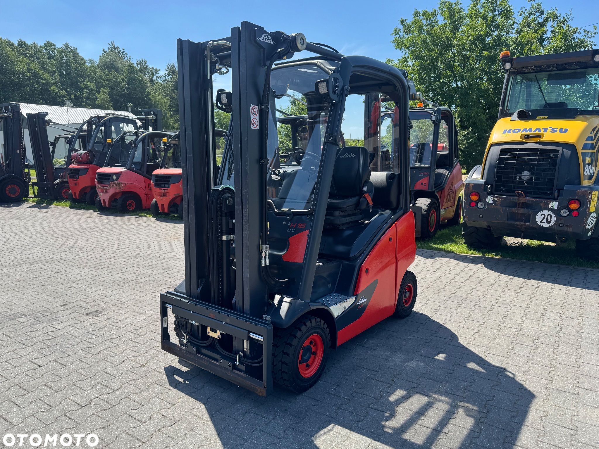 Linde Linde H16 Evo 2018 8460mth  triplex  przesuw  4 sekcje wolny skok h20 h18 toyot - 1