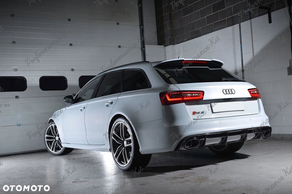 AUDI A6 C7 4G AVANT RS6 WZÓR SPOILER DASZEK PODKŁAD - 21